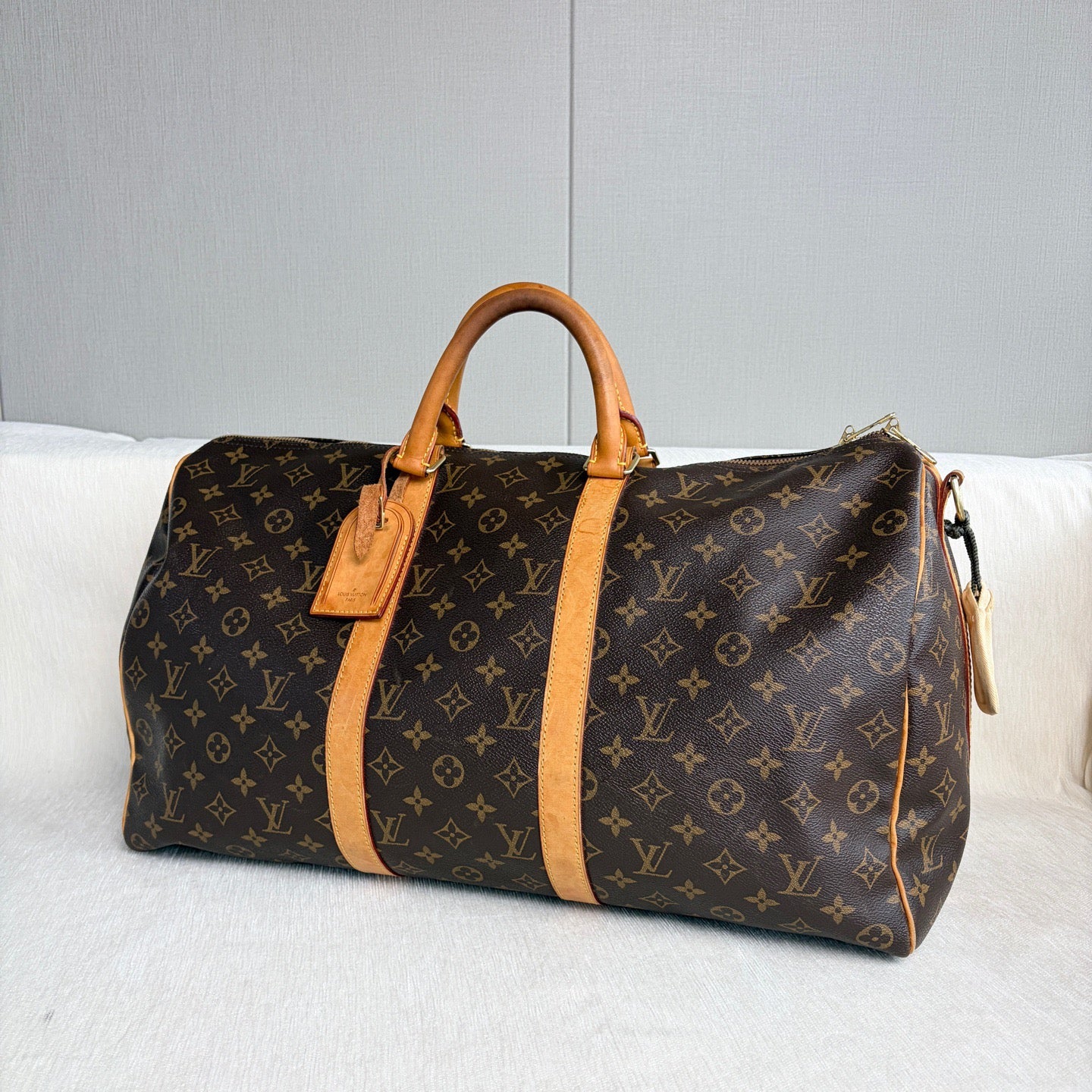 Louis Vuitton - Keepall 50 - Leather - Brown - (50)