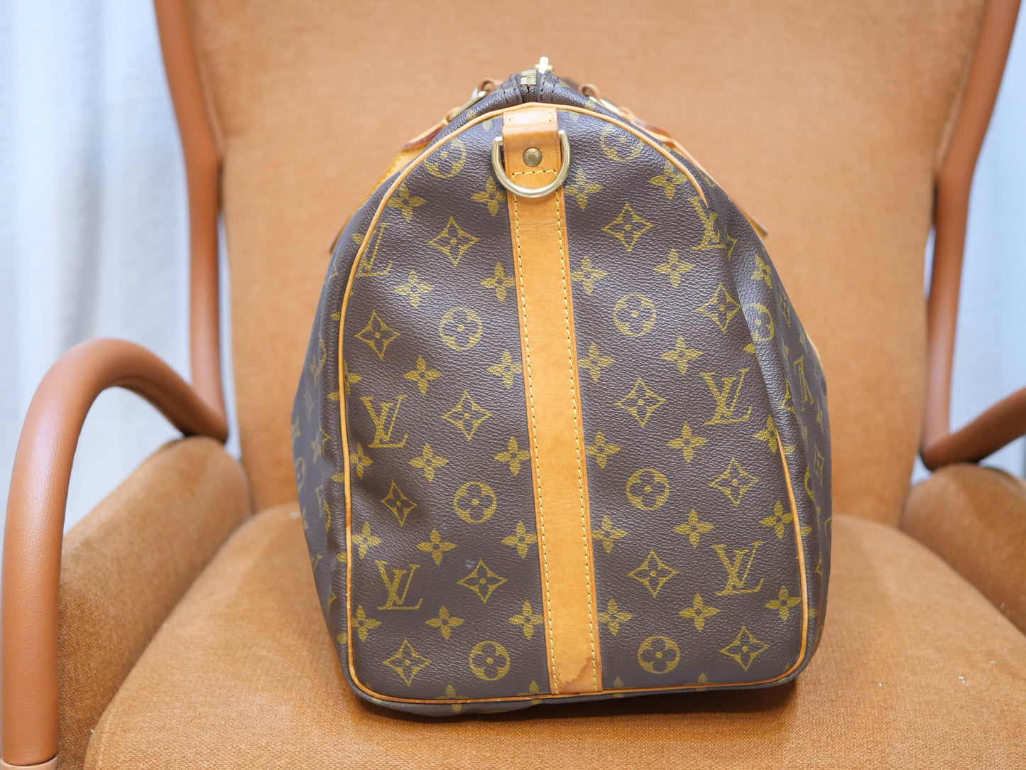 Louis Vuitton - Keepall 50 - Leather - Brown - (50)