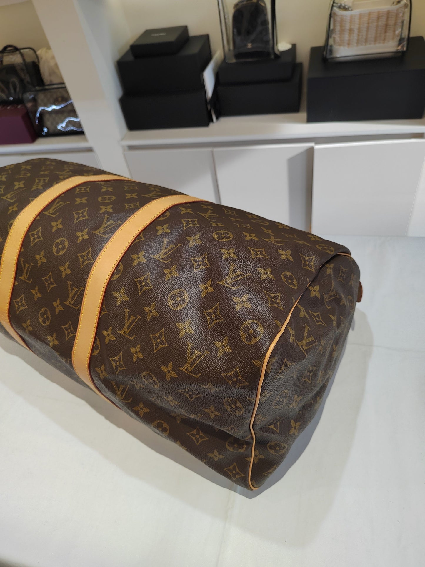 Louis Vuitton - Keepall 50 - Leather - Brown - (50)