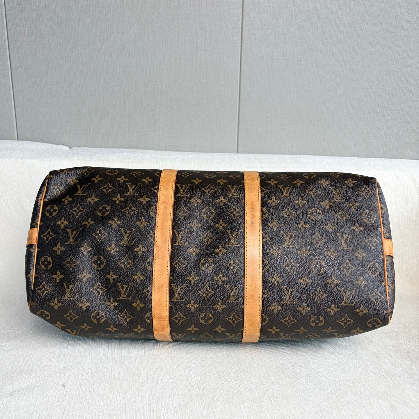 Louis Vuitton - Keepall 50 - Leather - Brown - (50)