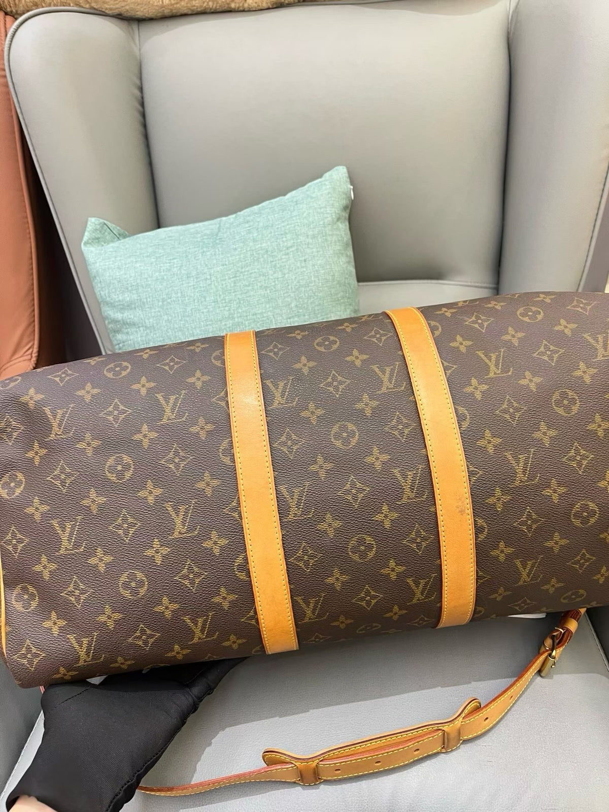 Louis Vuitton - Keepall 50 - Leather - Brown - (50)