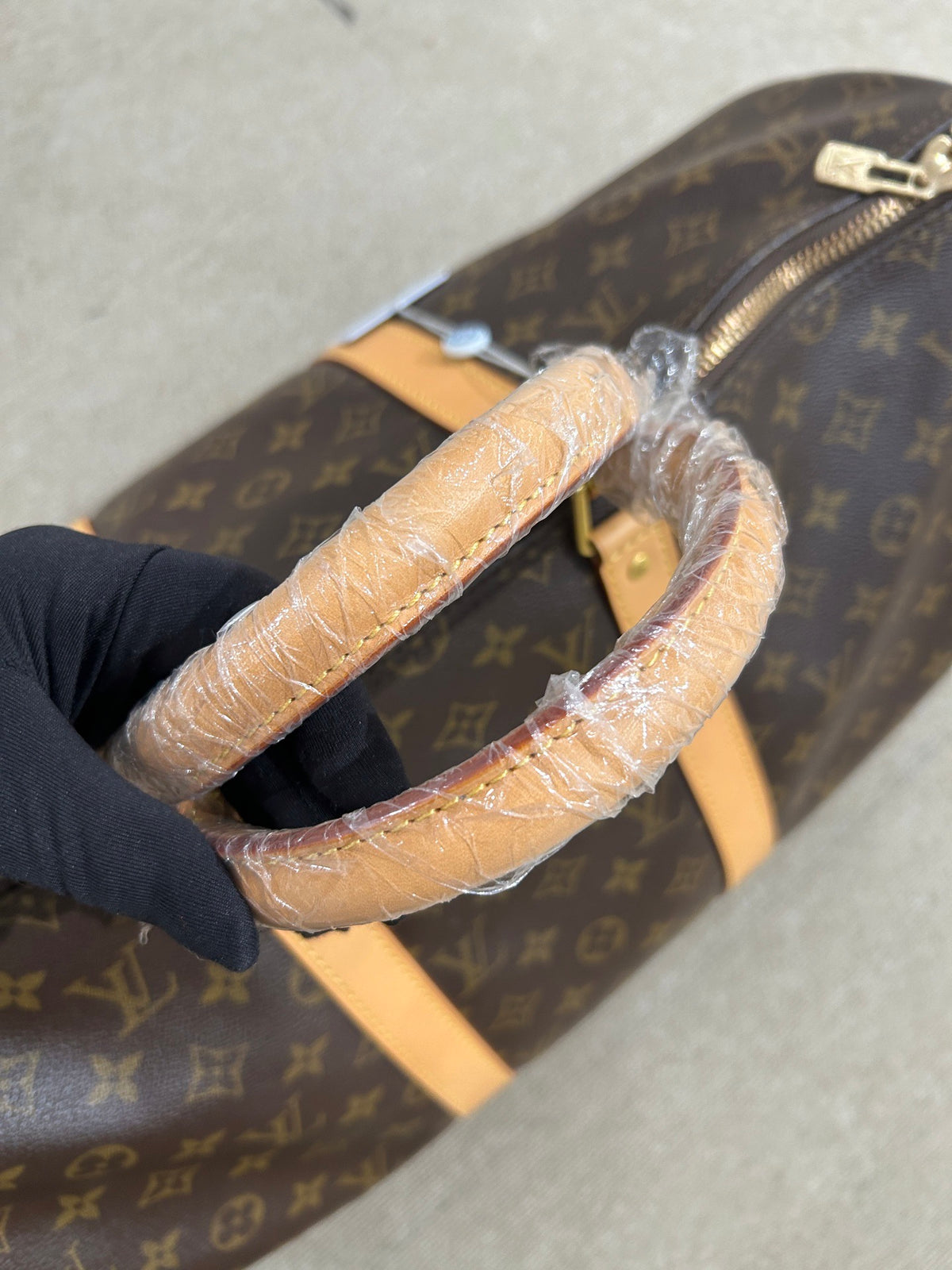 Louis Vuitton - Keepall 50 - Leather - Brown - (50)