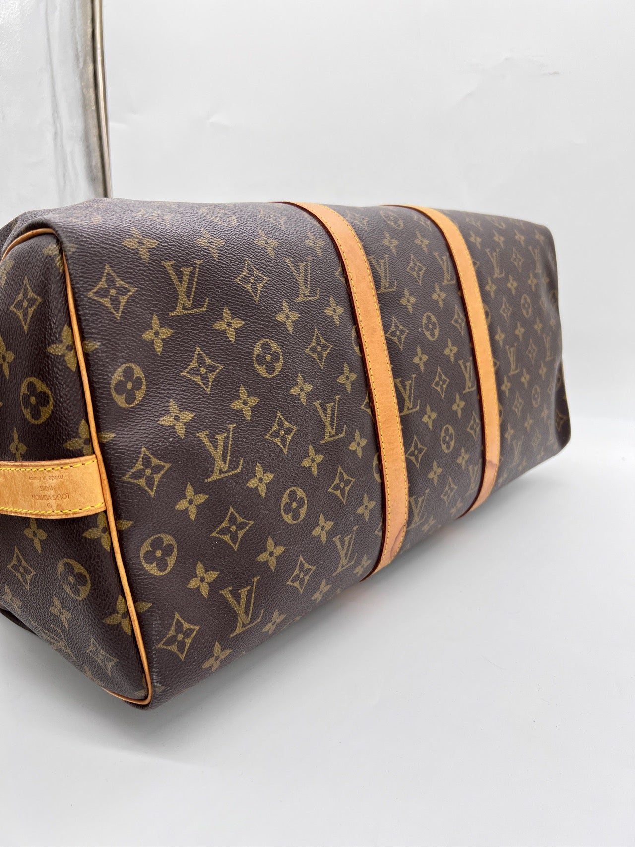 Louis Vuitton - Keepall 50 - Leather - Brown - (50)