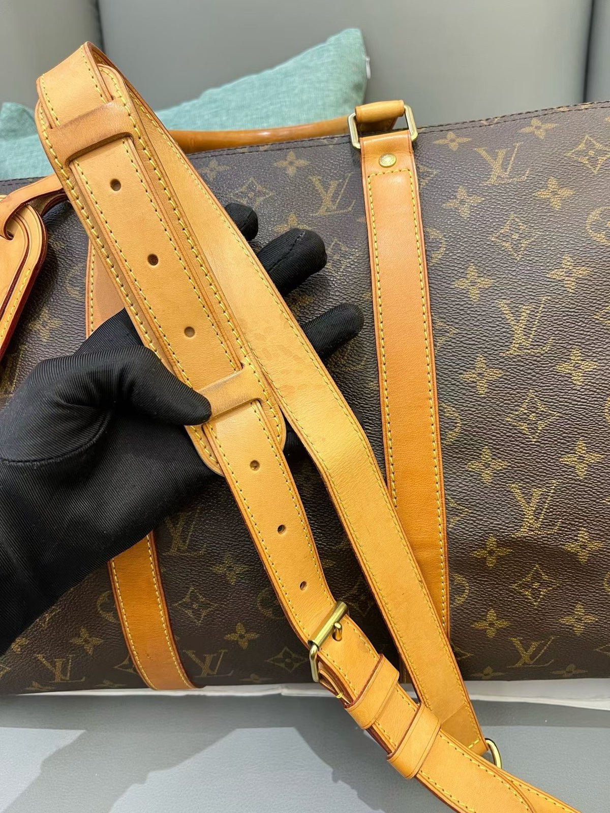 Louis Vuitton - Keepall 50 - Leather - Brown - (50)