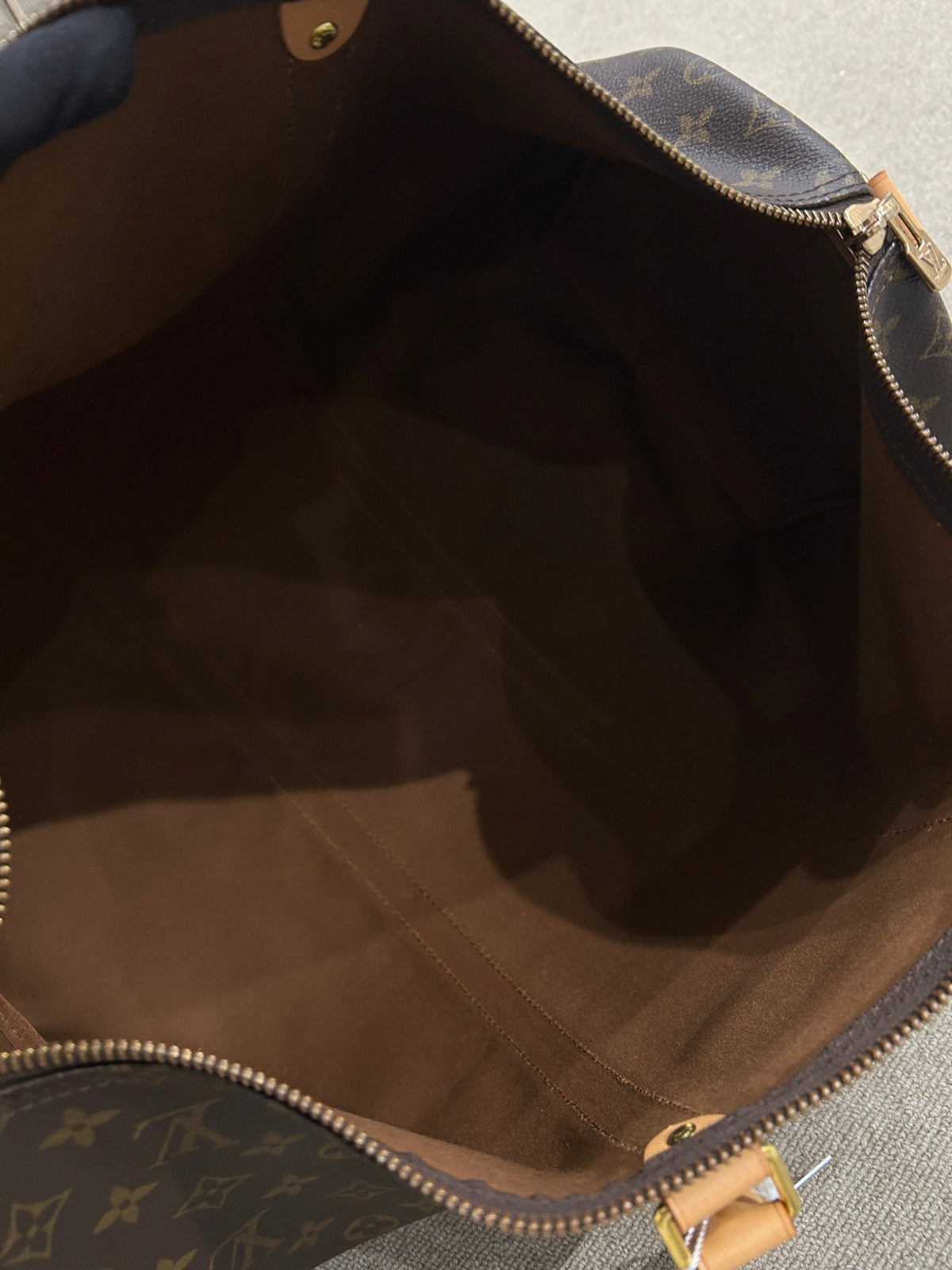 Louis Vuitton - Keepall 50 - Leather - Brown - (50)