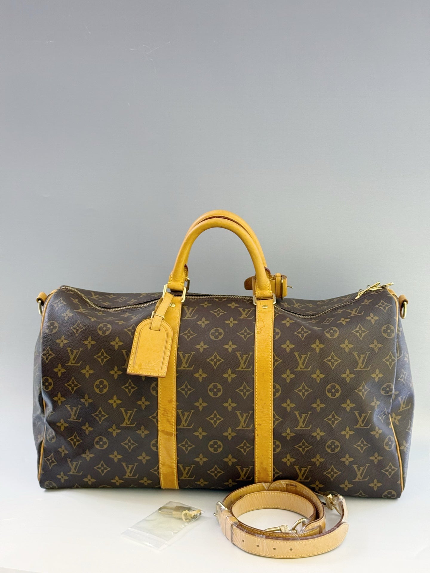 Louis Vuitton - Keepall 50 - Leather - Brown - (large)