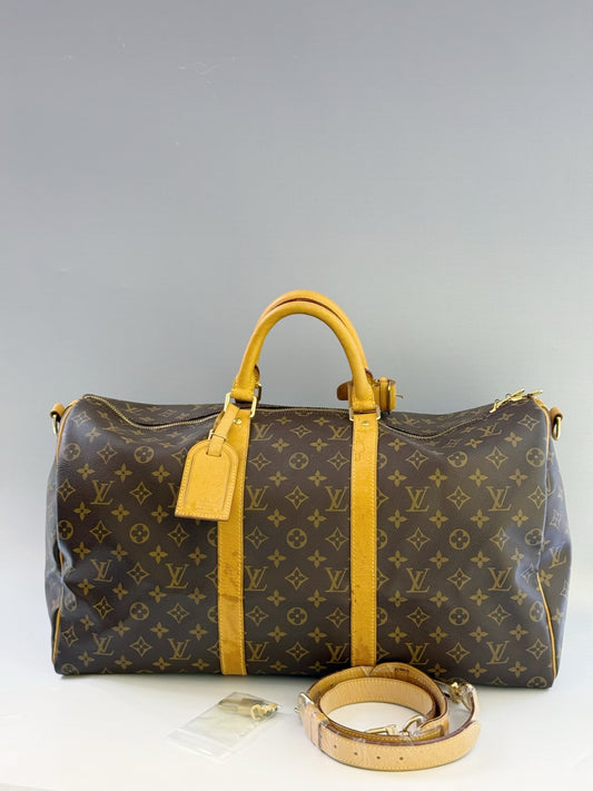 Louis Vuitton - Keepall 50 - Leather - Brown - (large)