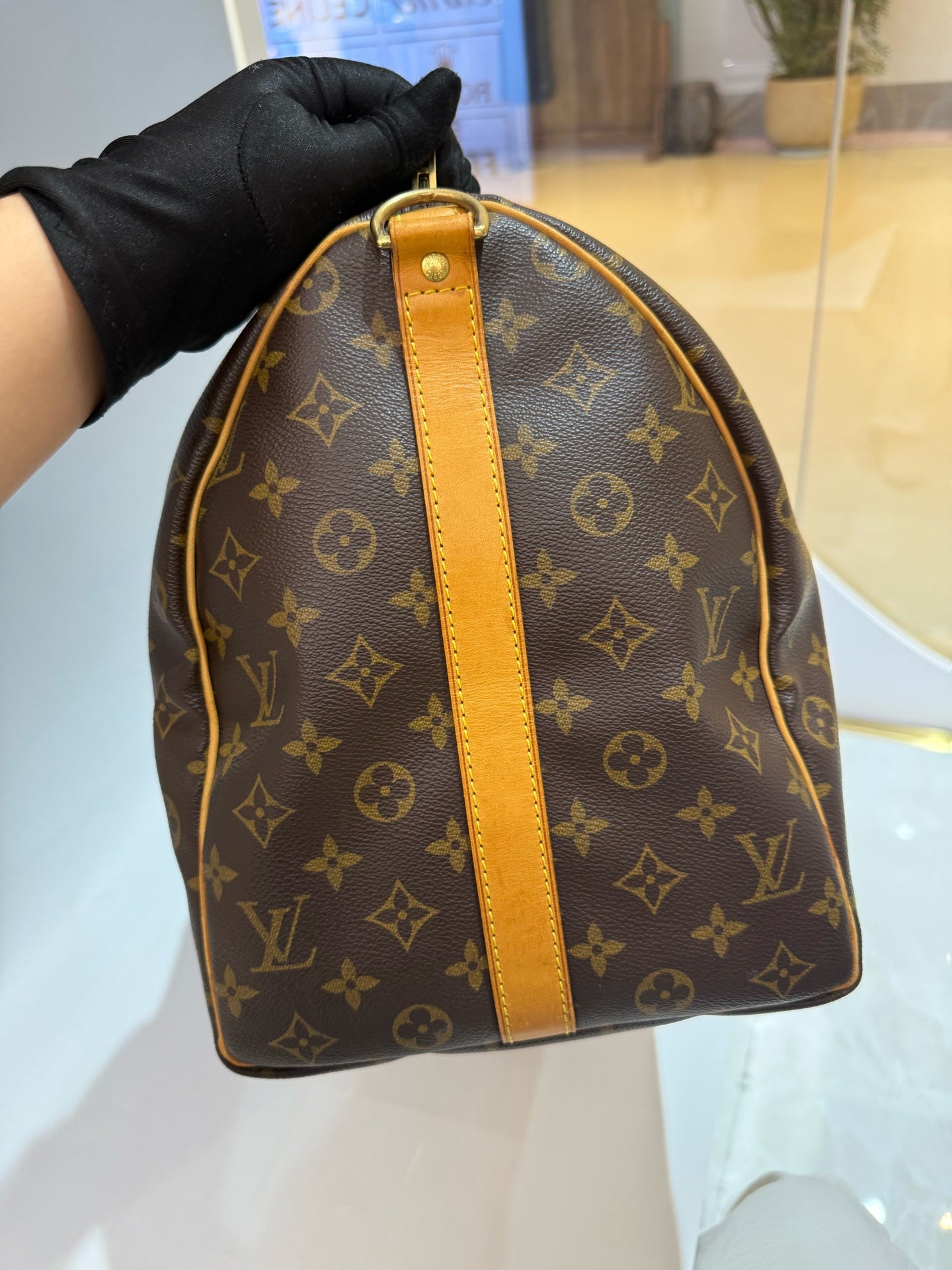 Louis Vuitton - Keepall 50 - Leather - Brown - (large)