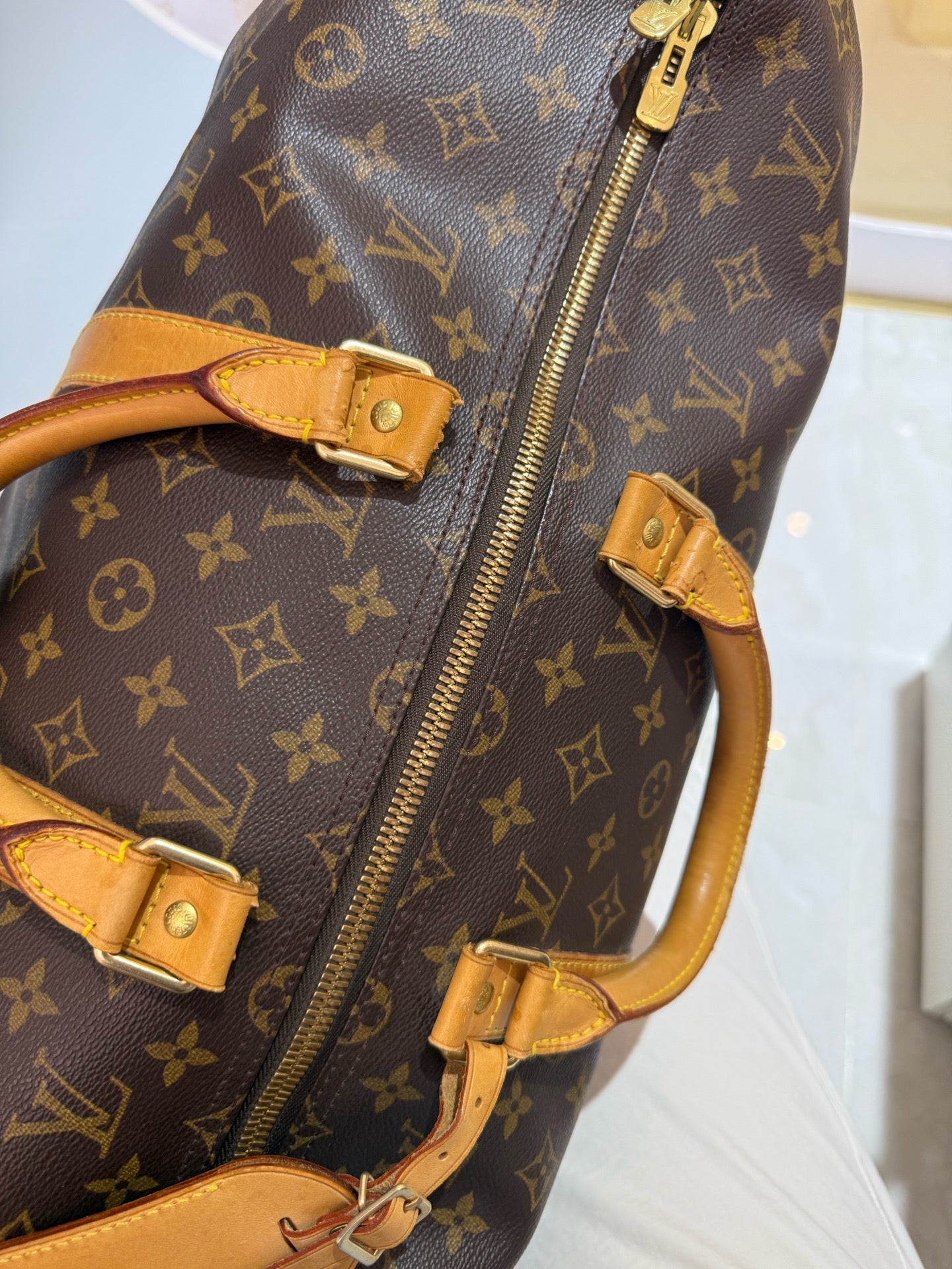 Louis Vuitton - Keepall 50 - Leather - Brown - (large)