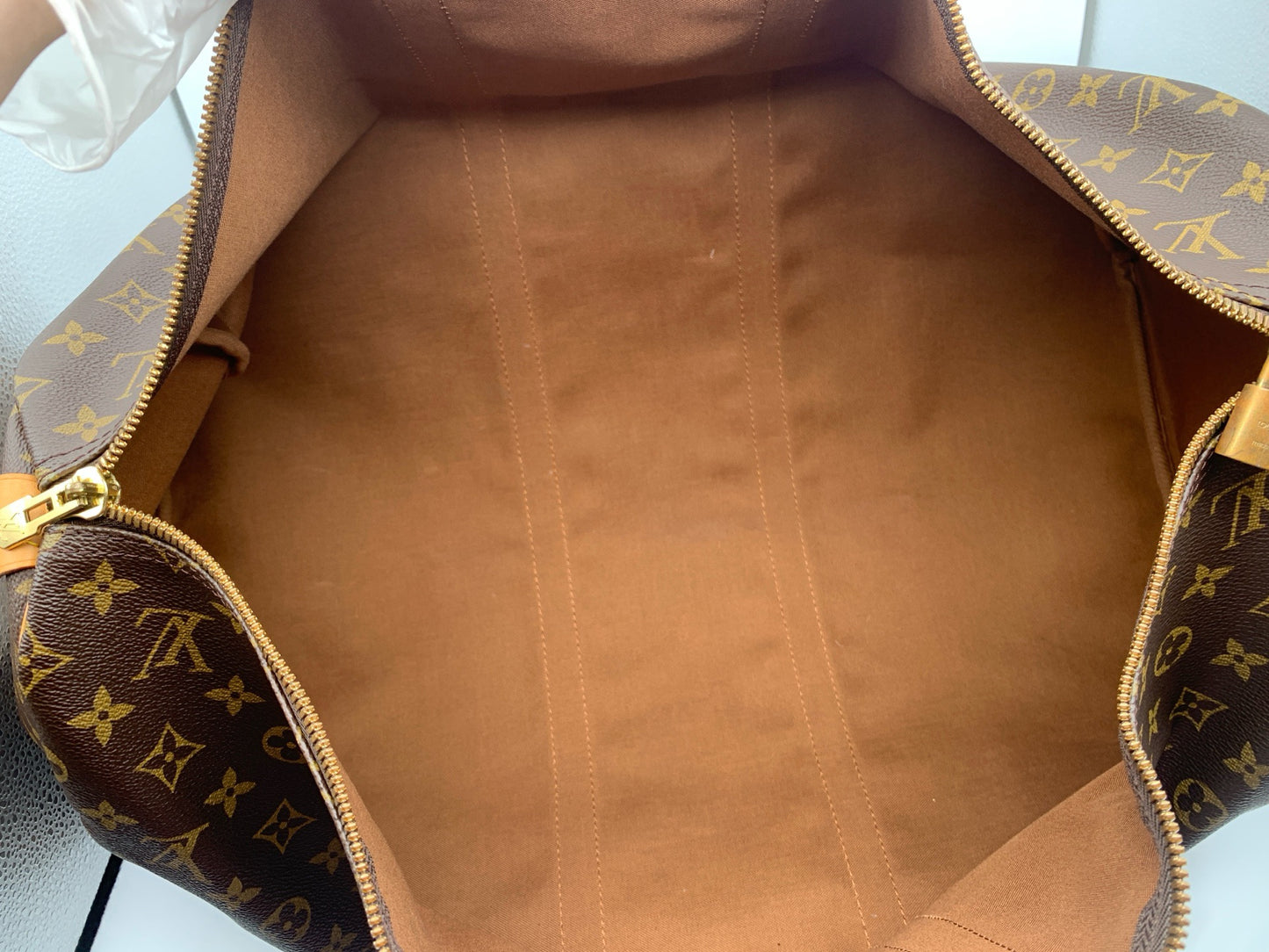 Louis Vuitton - Keepall 55 - Canvas - Brown - (55)