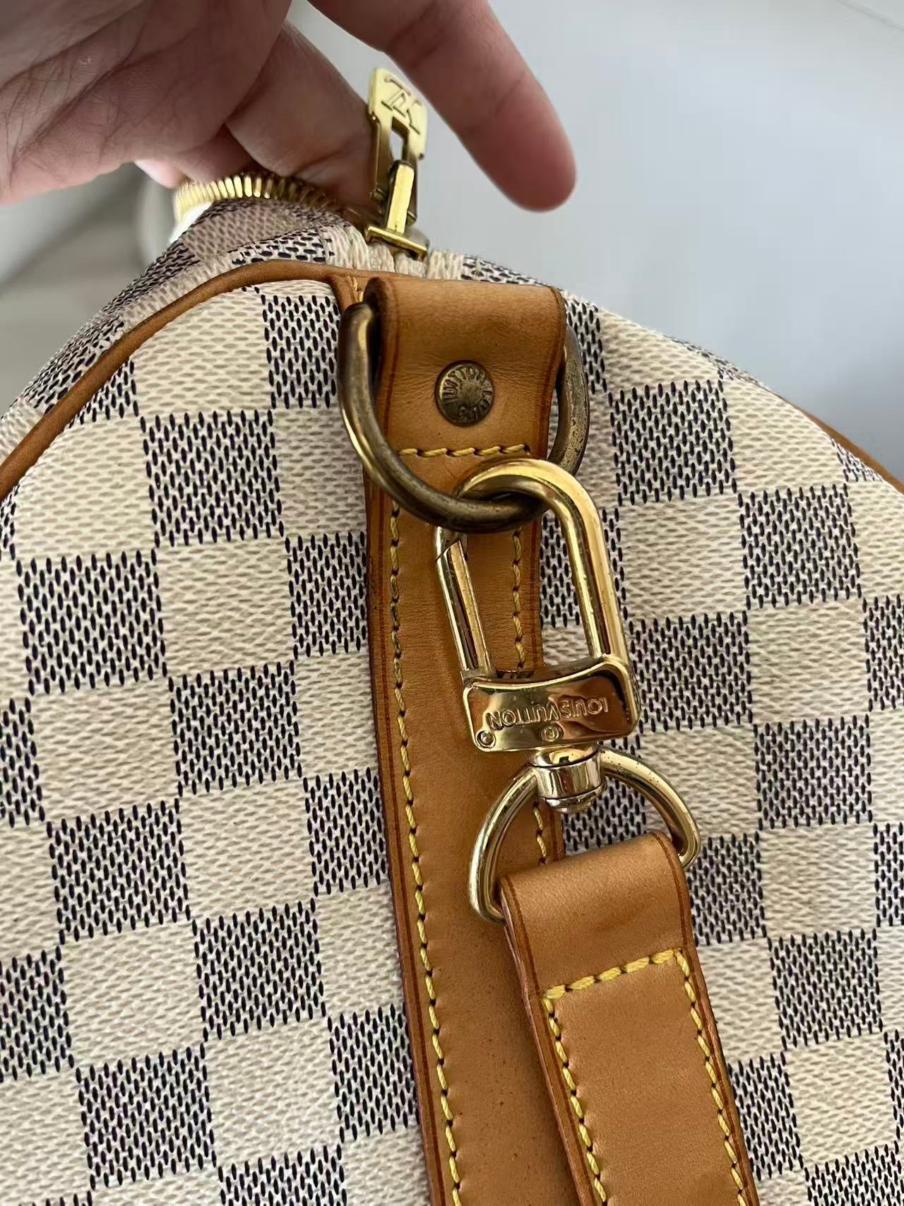 Louis Vuitton - Keepall 55 - Canvas - White - (55)