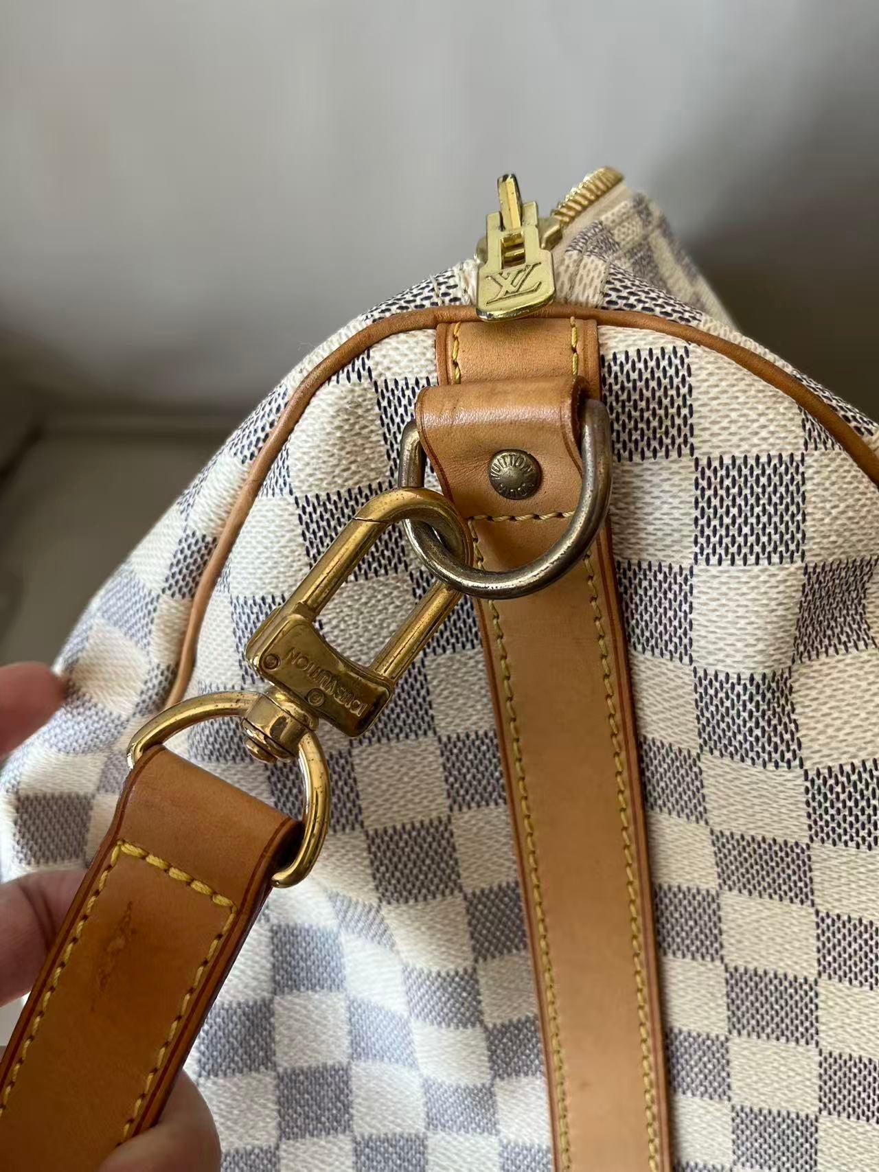 Louis Vuitton - Keepall 55 - Canvas - White - (55)