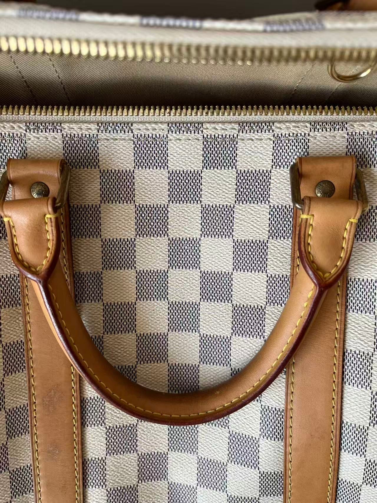 Louis Vuitton - Keepall 55 - Canvas - White - (55)
