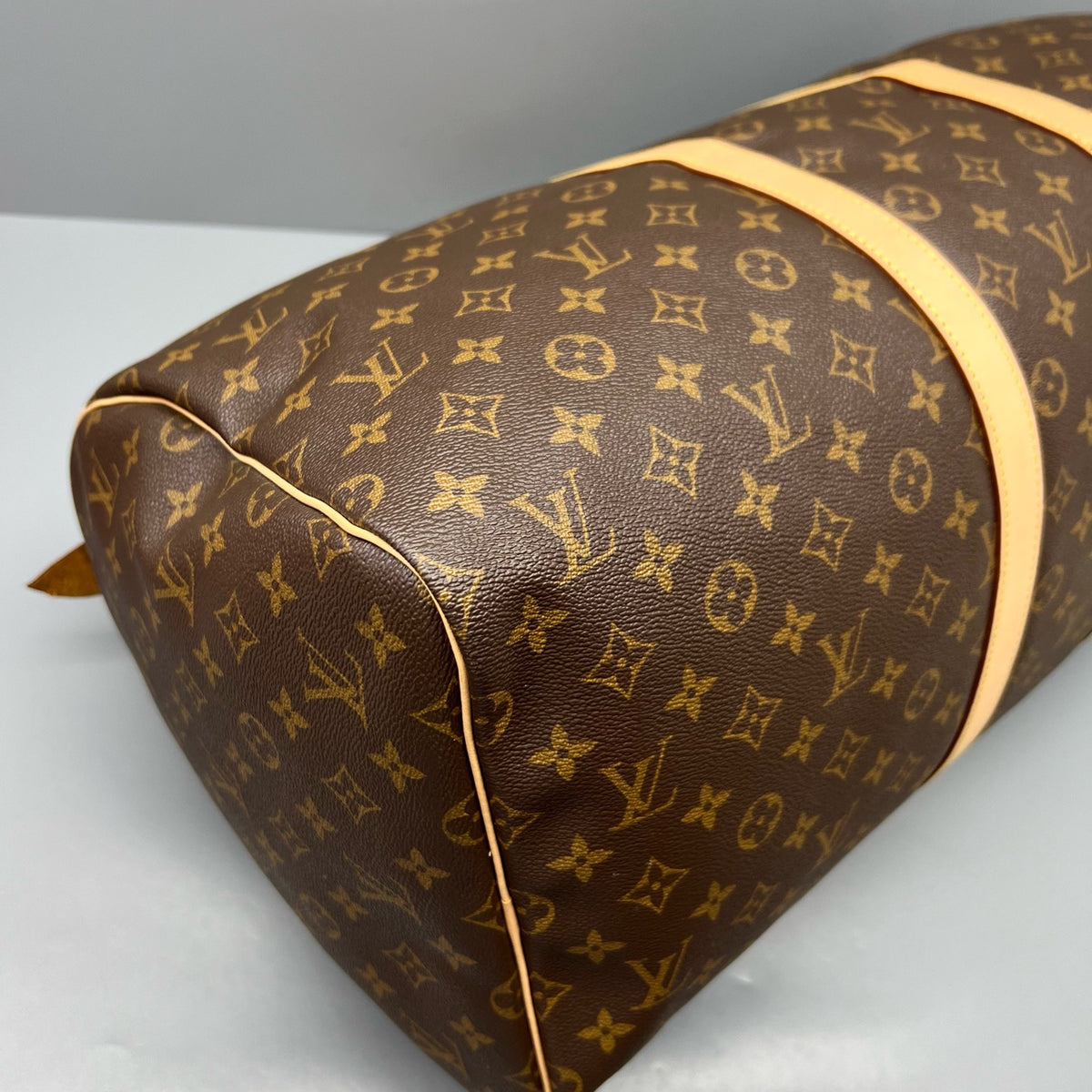 Louis Vuitton - Keepall 55 - Cloth - Black - (large)