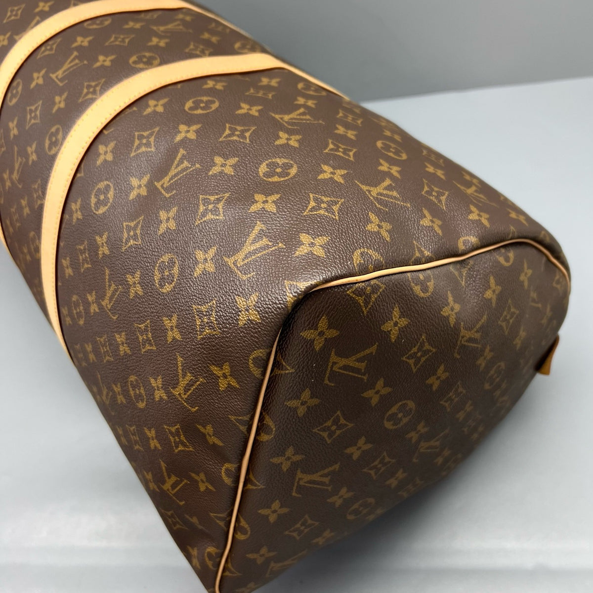 Louis Vuitton - Keepall 55 - Cloth - Black - (large)