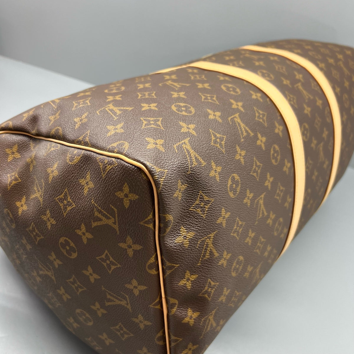 Louis Vuitton - Keepall 55 - Cloth - Black - (large)