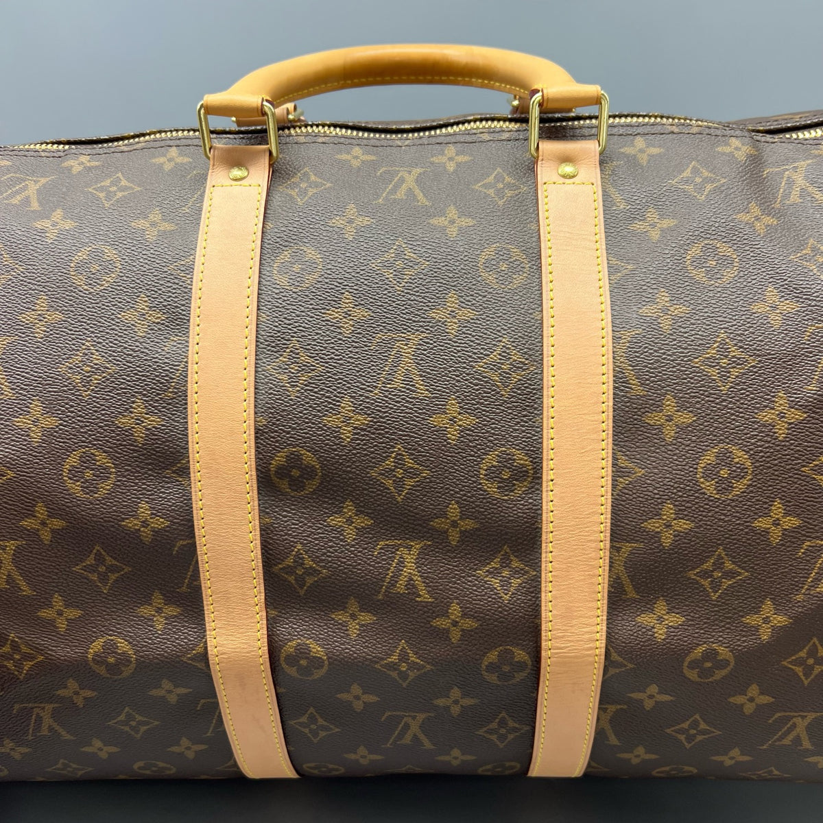 Louis Vuitton - Keepall 55 - Cloth - Black - (large)
