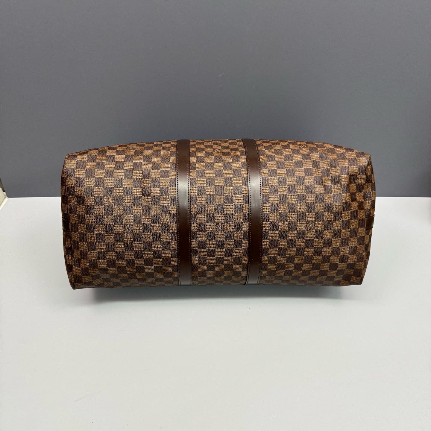 Louis Vuitton - Keepall 55 - Cloth - Brown - (55)