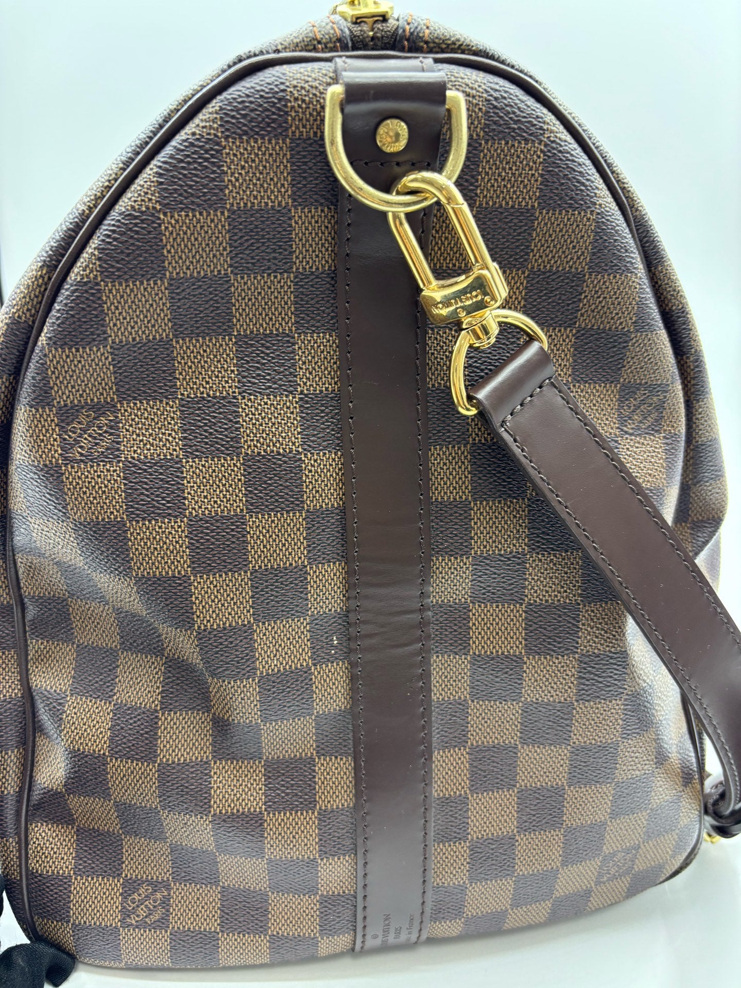 Louis Vuitton - Keepall 55 - Cloth - Brown - (extra-large)