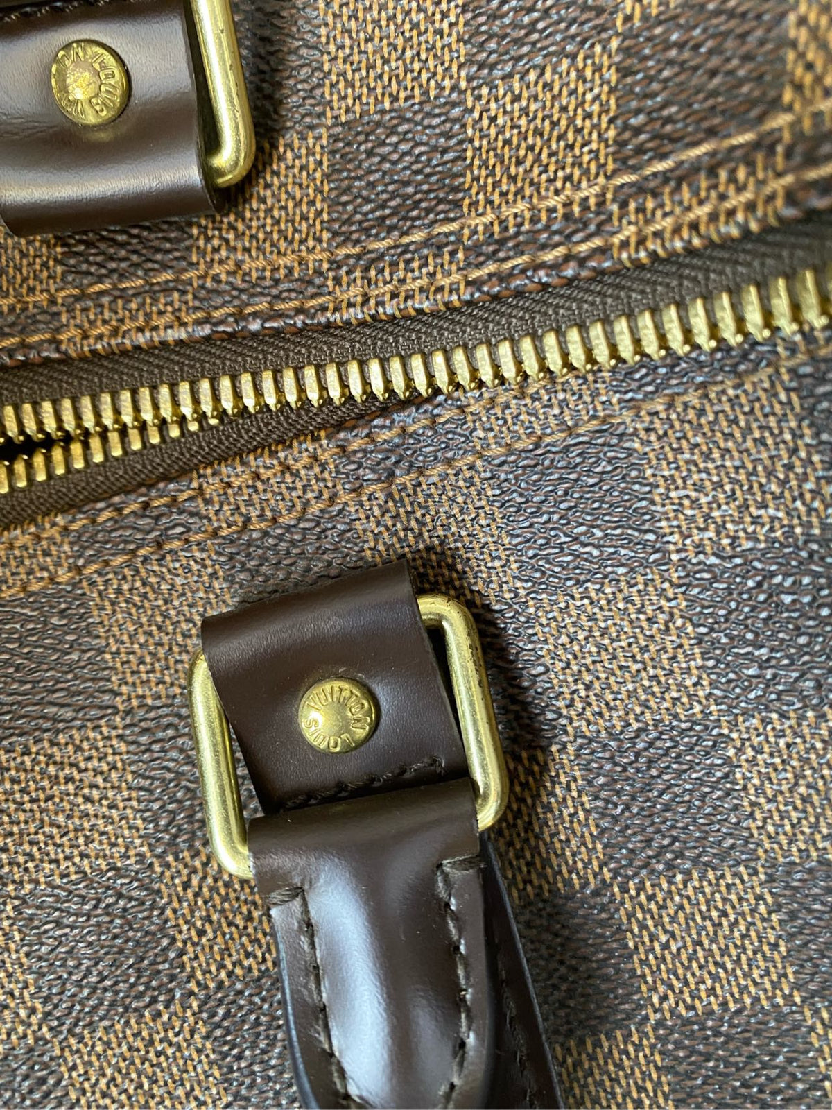 Louis Vuitton - Keepall 55 - Cloth - Brown - (large)