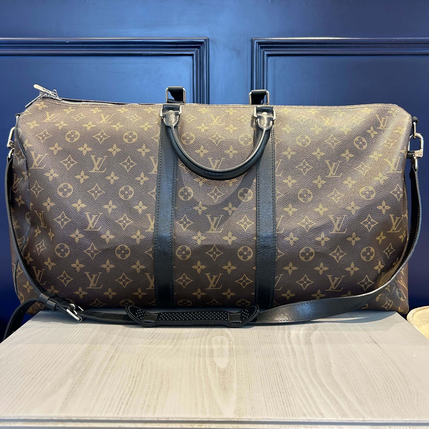 Louis Vuitton - Keepall 55 - Leather - Brown - (55)
