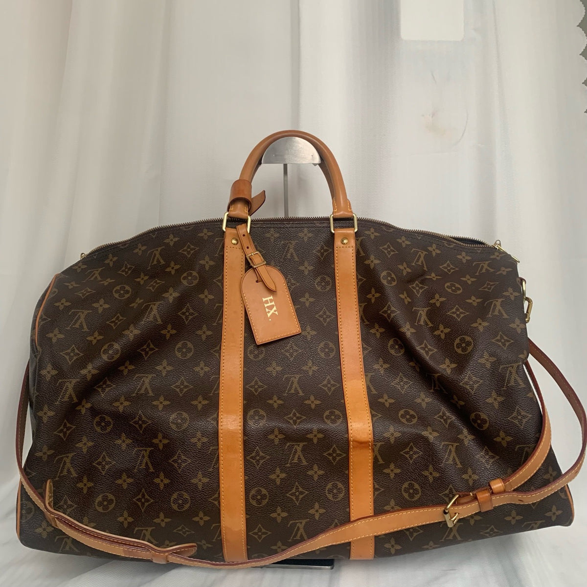 Louis Vuitton - Keepall 55 - Leather - Brown - (55)