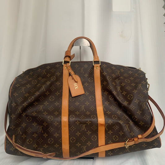 Louis Vuitton - Keepall 55 - Leather - Brown - (55)