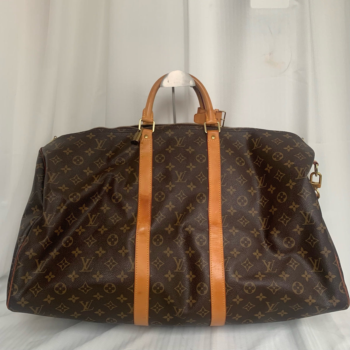 Louis Vuitton - Keepall 55 - Leather - Brown - (55)
