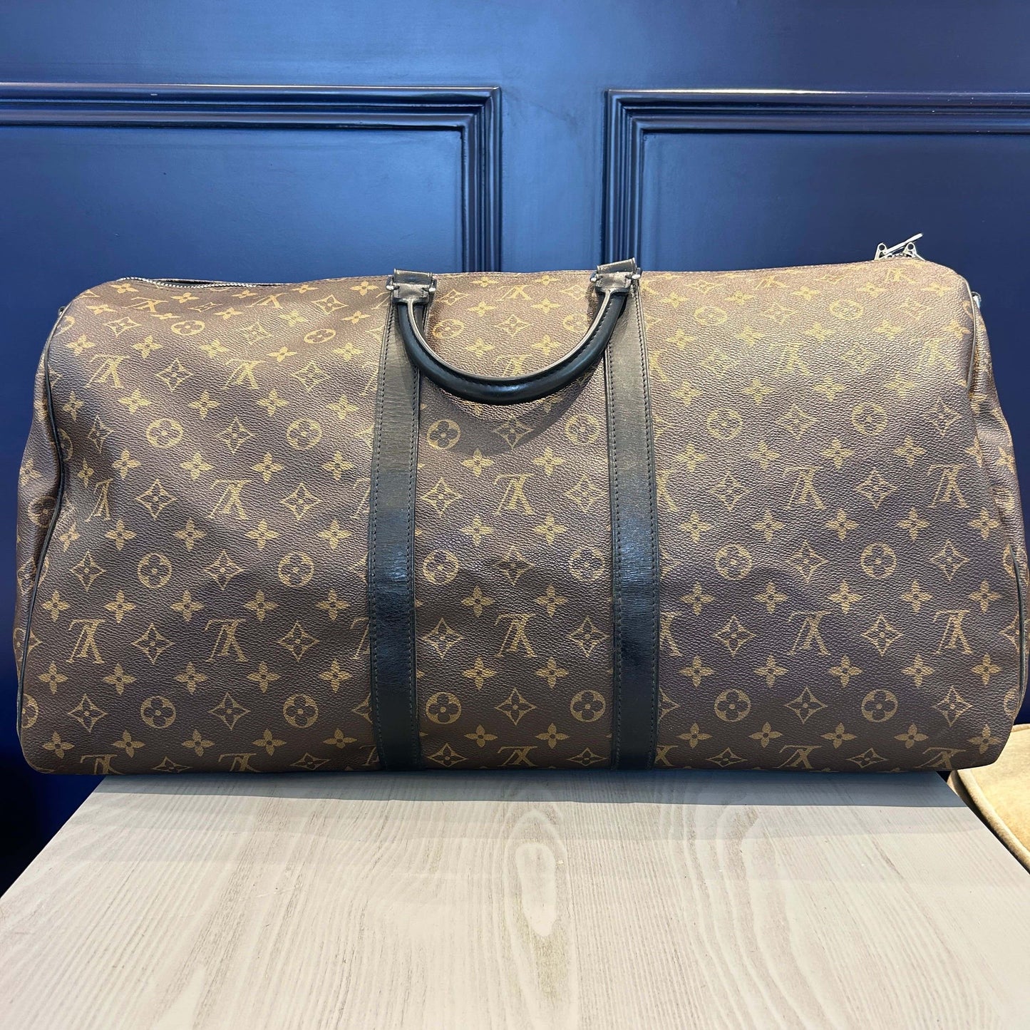 Louis Vuitton - Keepall 55 - Leather - Brown - (55)