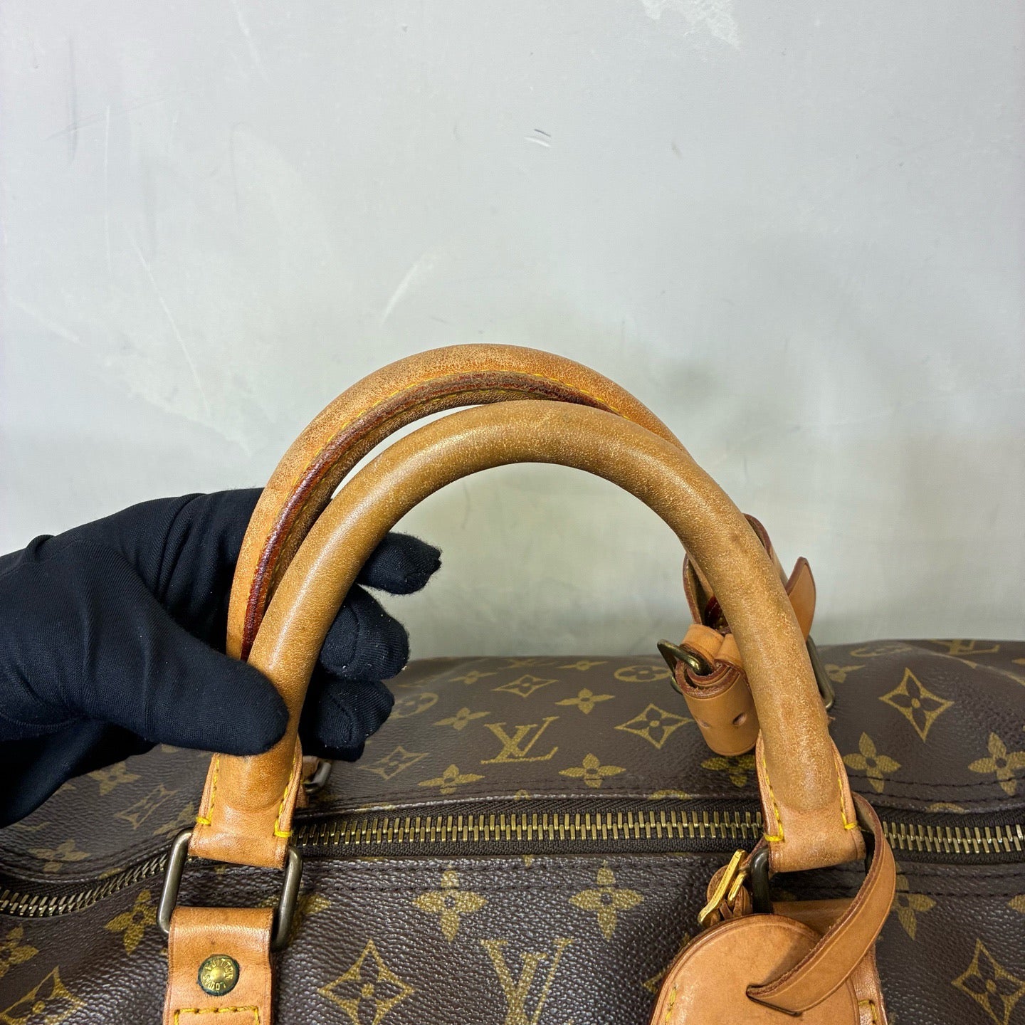 Louis Vuitton - Keepall 55 - Leather - Brown - (55)