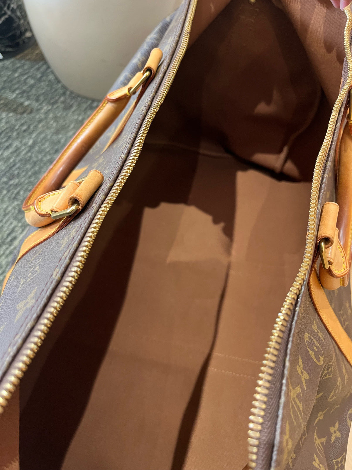 Louis Vuitton - Keepall 55 - Leather - Brown - (55)
