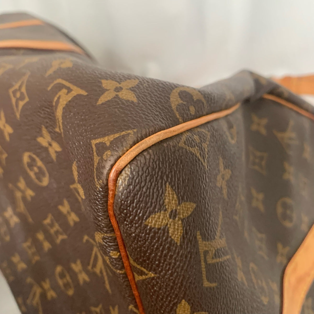 Louis Vuitton - Keepall 55 - Leather - Brown - (55)