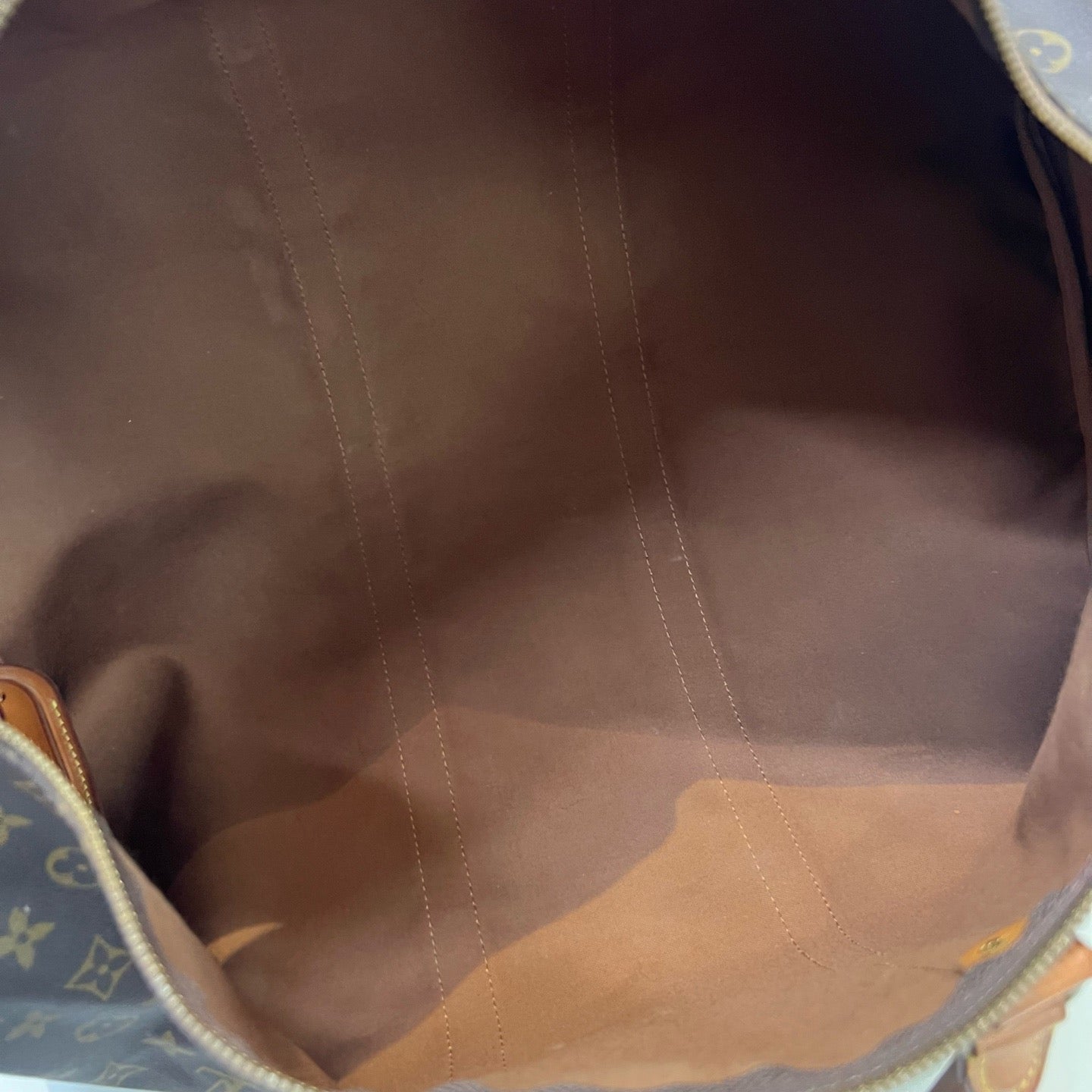 Louis Vuitton - Keepall 55 - Leather - Brown - (55)