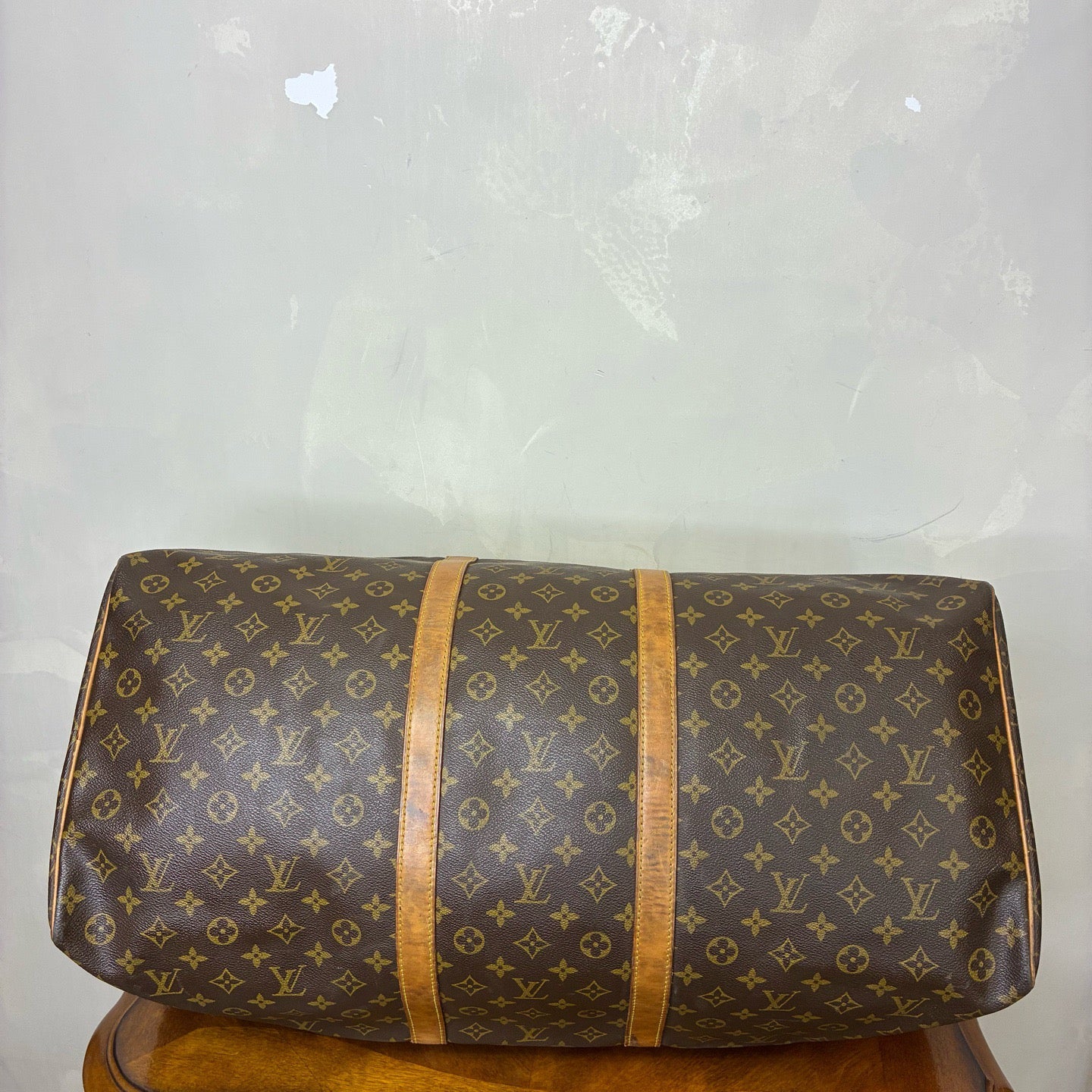 Louis Vuitton - Keepall 55 - Leather - Brown - (55)