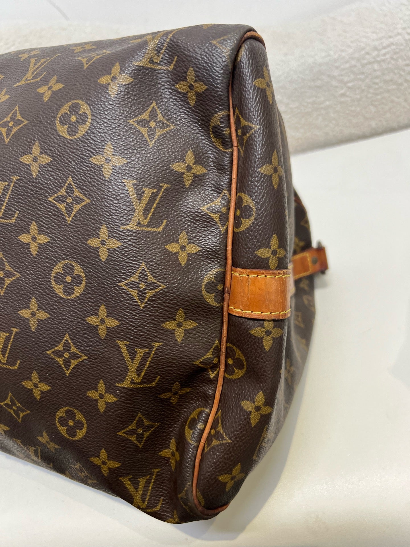 Louis Vuitton - Keepall 55 - Leather - Brown - (55)