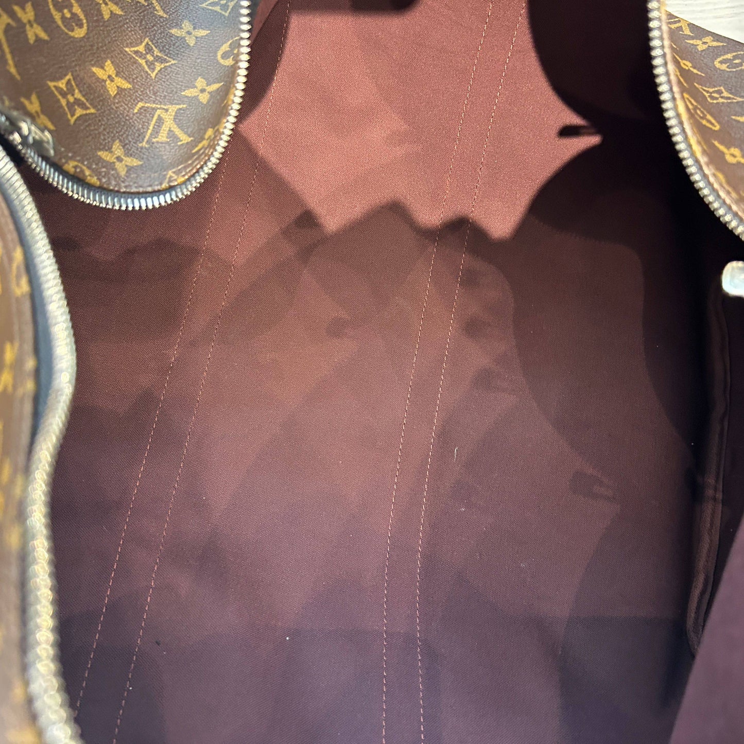 Louis Vuitton - Keepall 55 - Leather - Brown - (55)