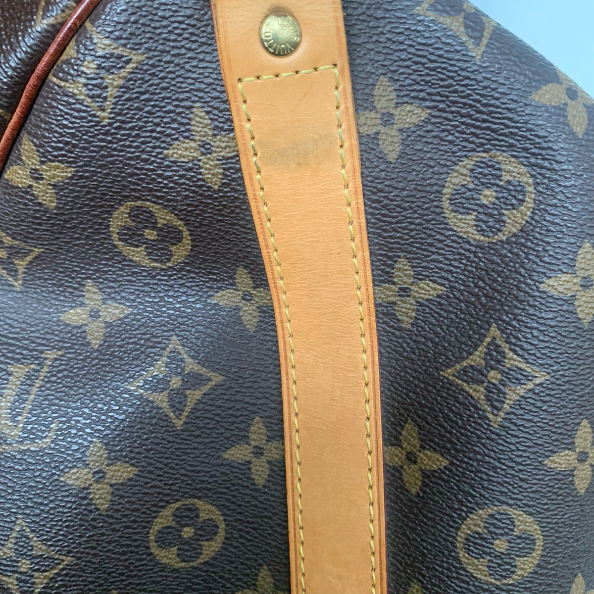 Louis Vuitton - Keepall 55 - Leather - Brown - (55)