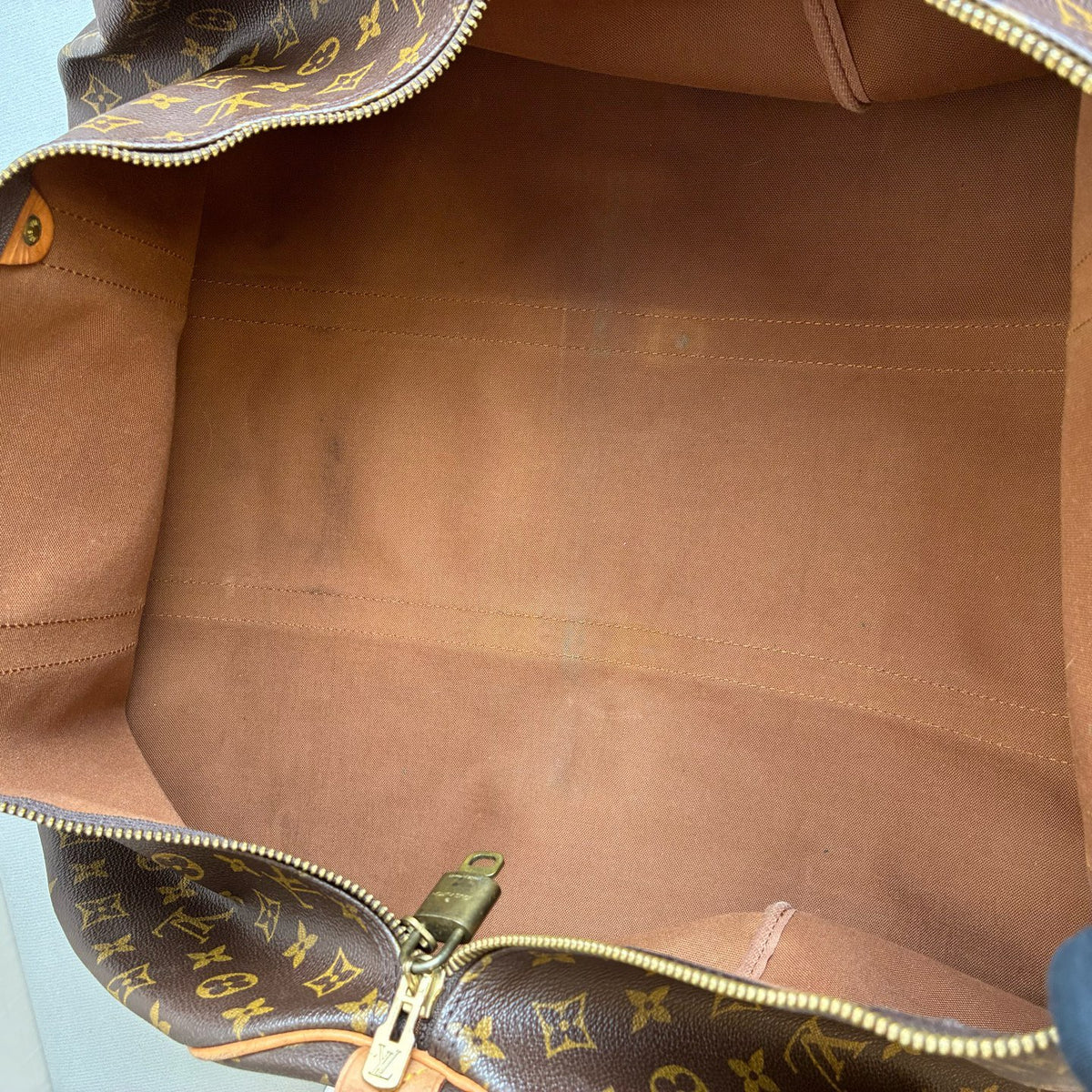 Louis Vuitton - Keepall 55 - Leather - Brown - (55)