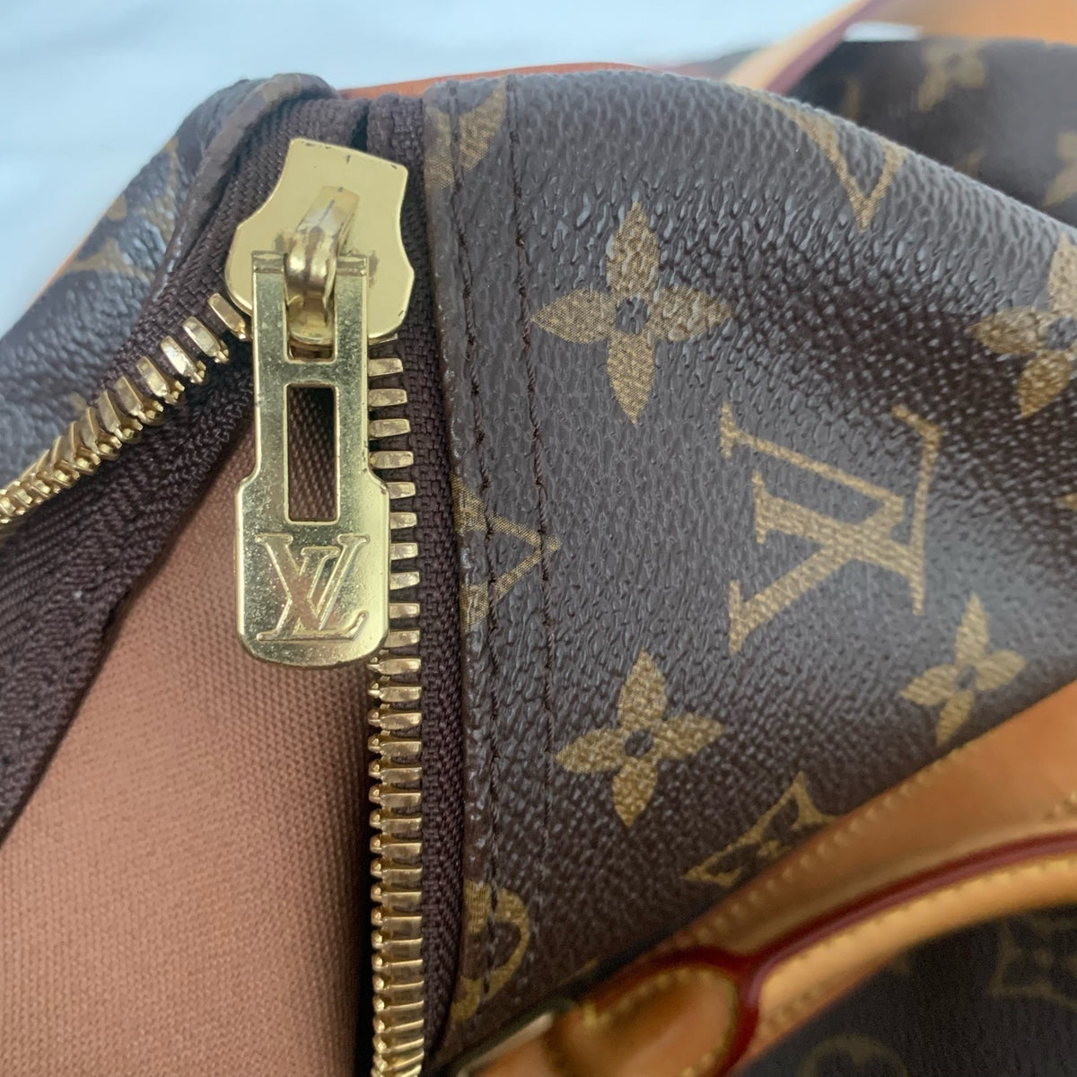 Louis Vuitton - Keepall 55 - Leather - Brown - (55)