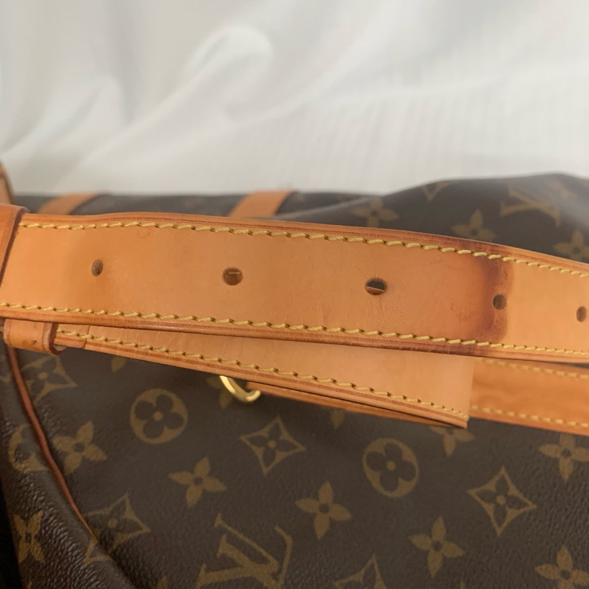Louis Vuitton - Keepall 55 - Leather - Brown - (55)