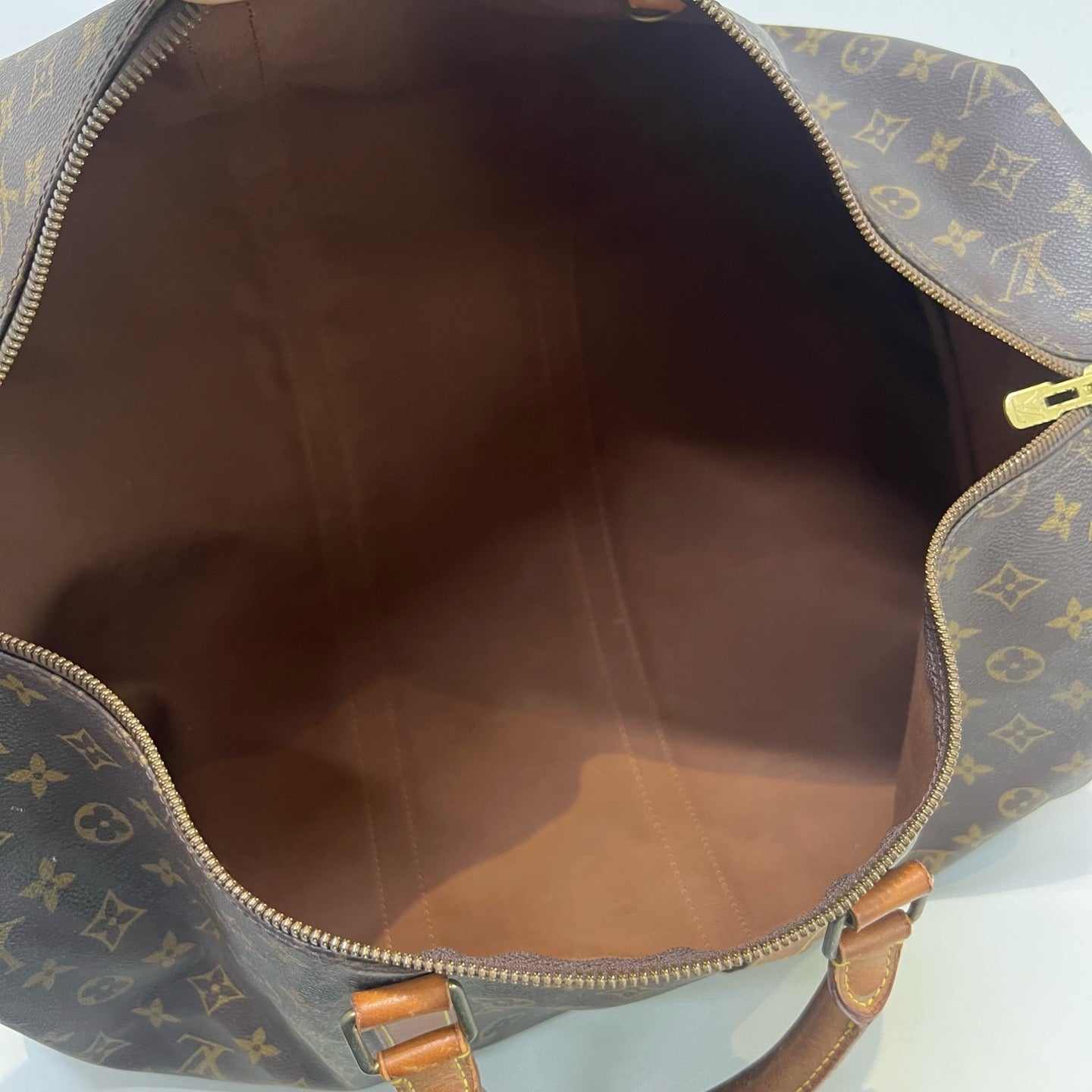 Louis Vuitton - Keepall 55 - Leather - Brown - (55)