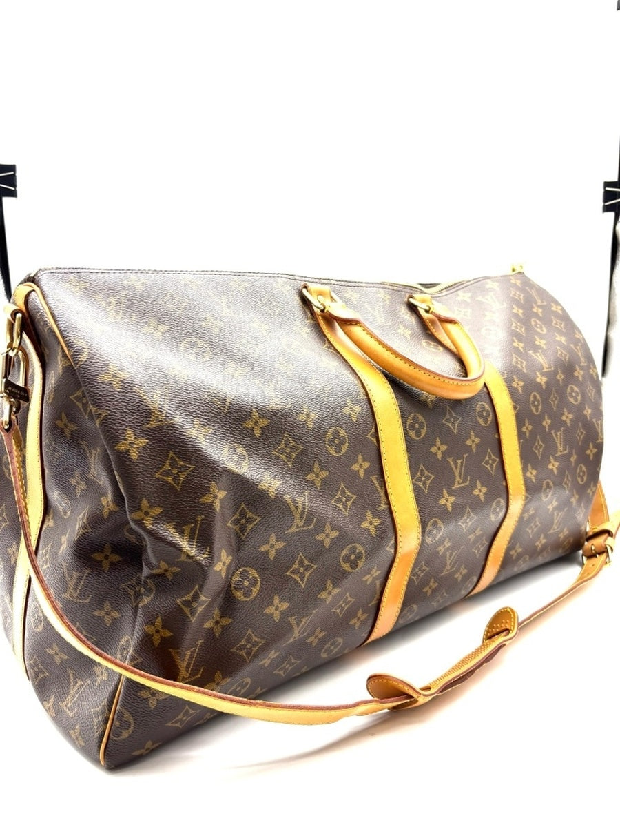 Louis Vuitton - Keepall 55 - Leather - Brown - (large)