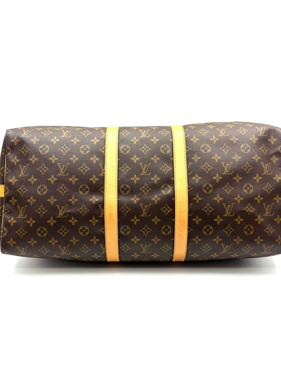 Louis Vuitton - Keepall 55 - Leather - Brown - (large)