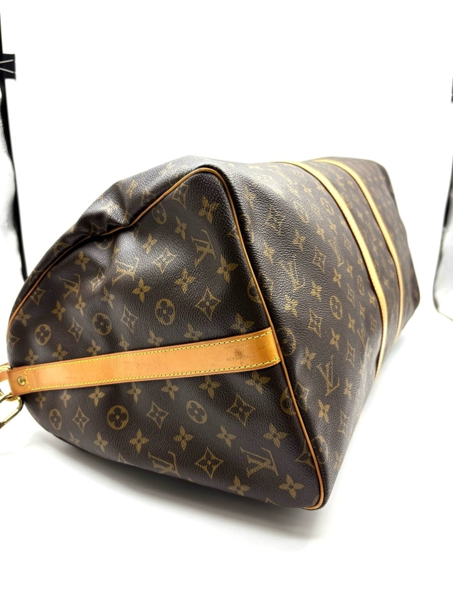 Louis Vuitton - Keepall 55 - Leather - Brown - (large)