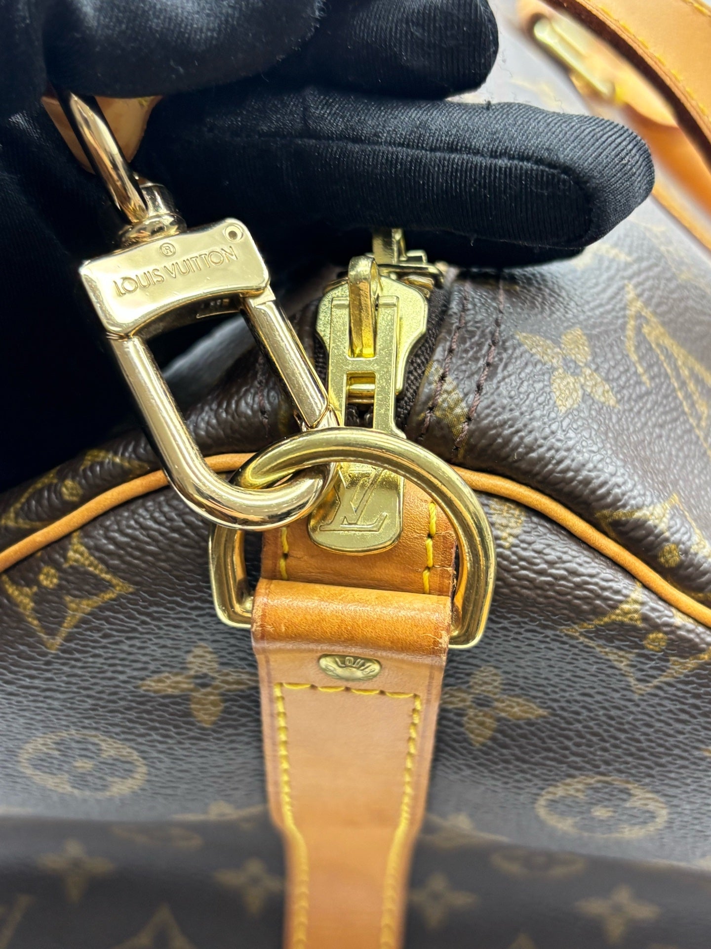 Louis Vuitton - Keepall 55 - Leather - Brown - (large)