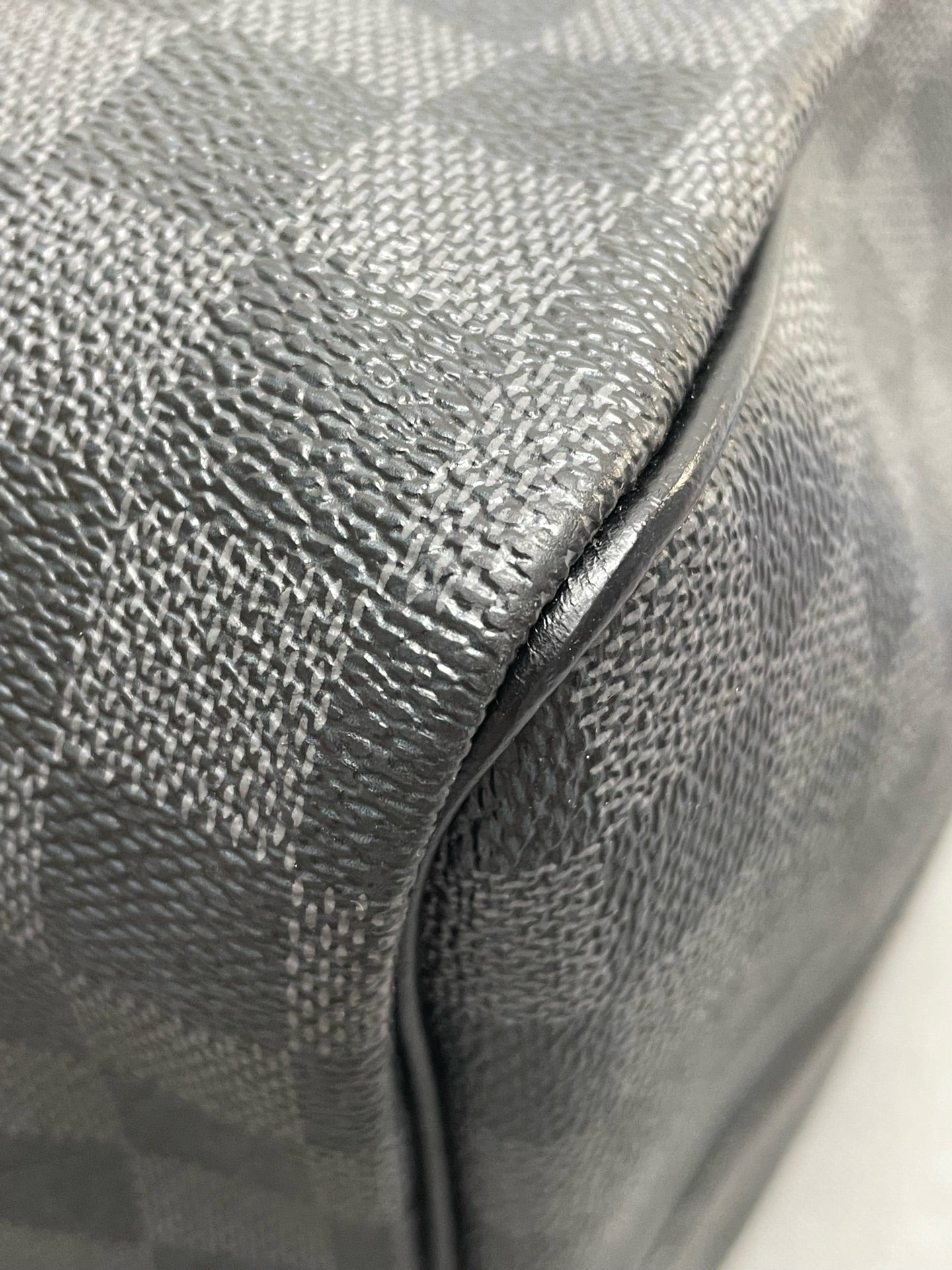 Louis Vuitton - Keepall 55 - Synthetic - Black - (Large)
