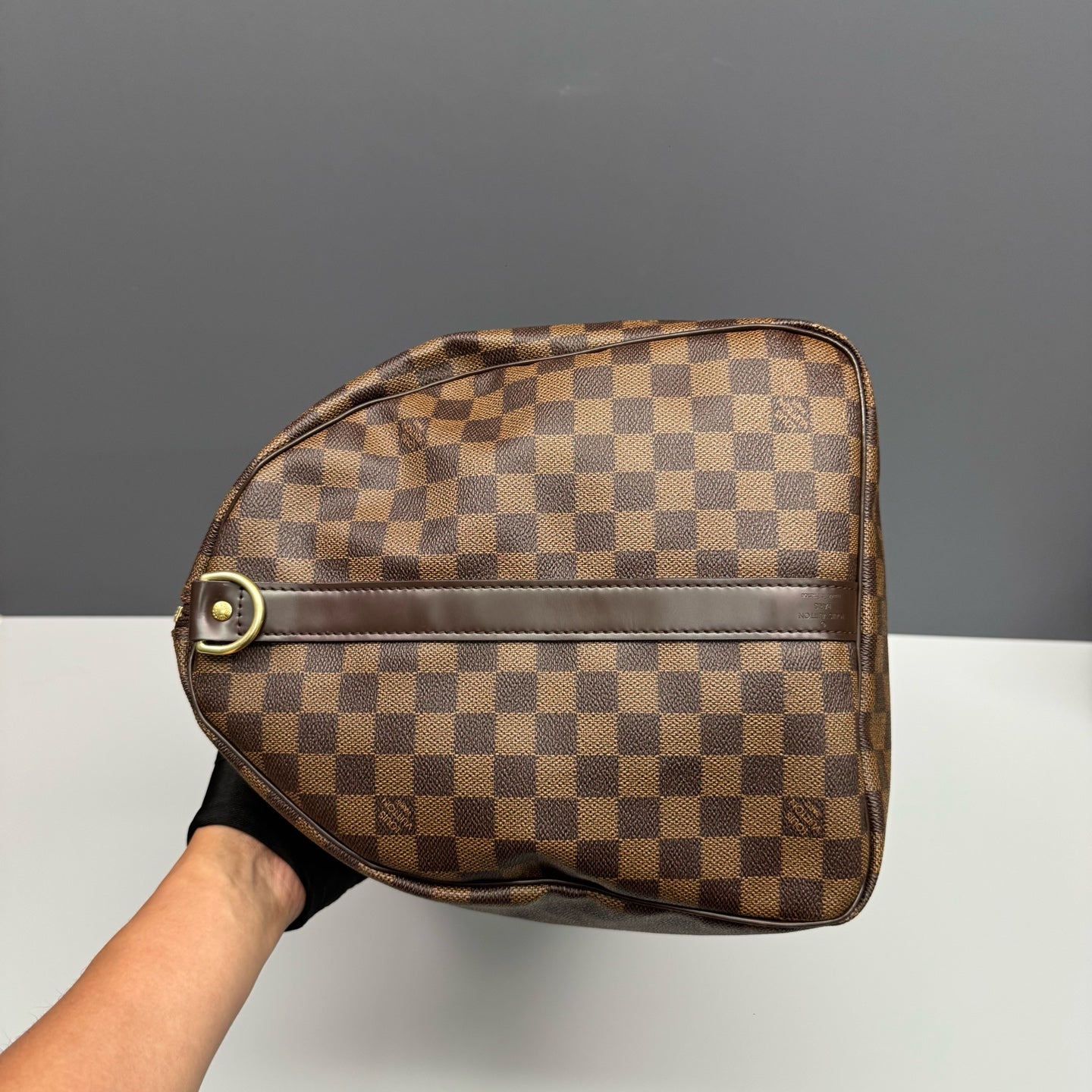 Louis Vuitton - Keepall 55 - Synthetic - Brown - (large)