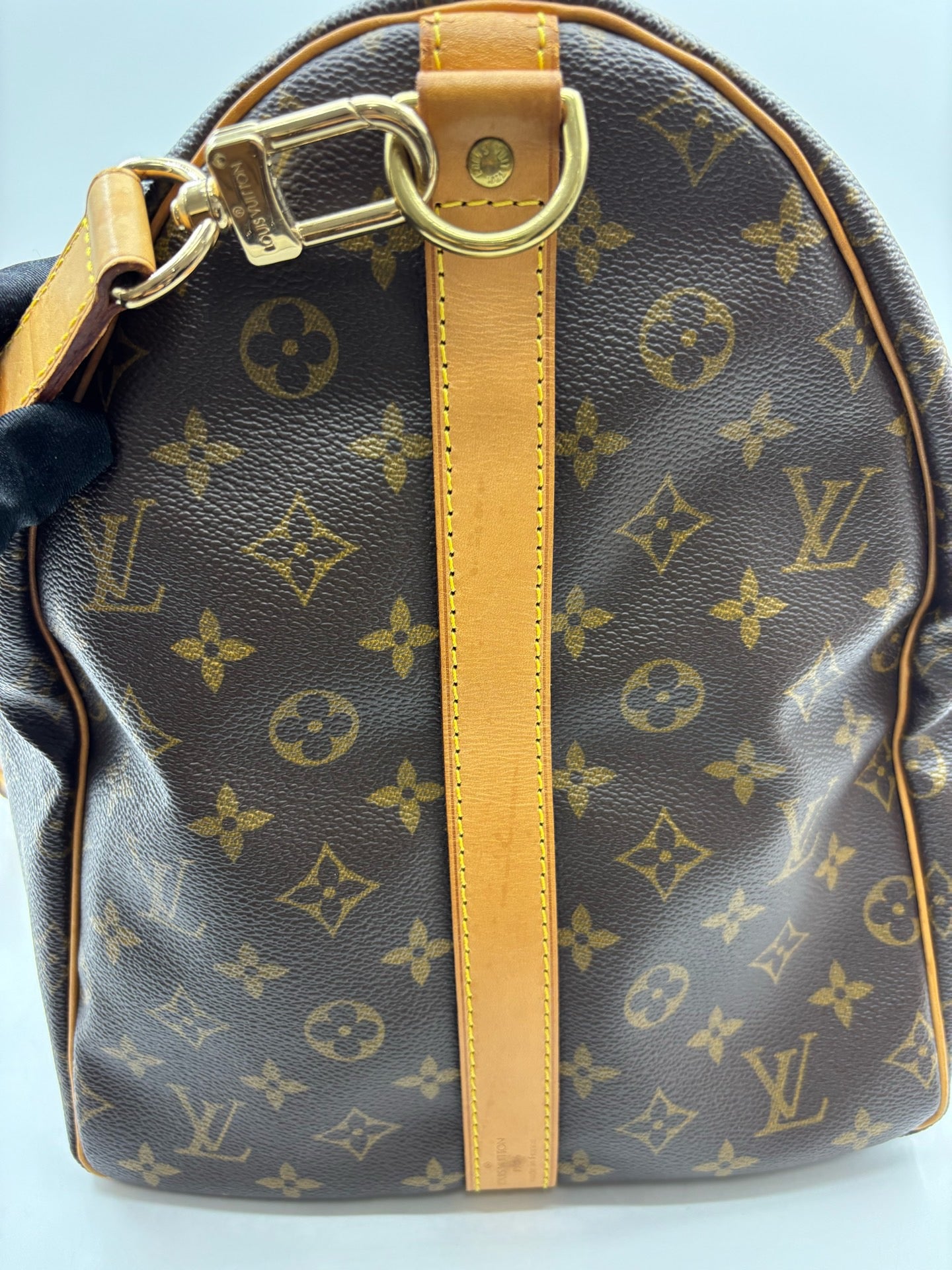 Louis Vuitton - Keepall 55 - Synthetic - Brown - (large)
