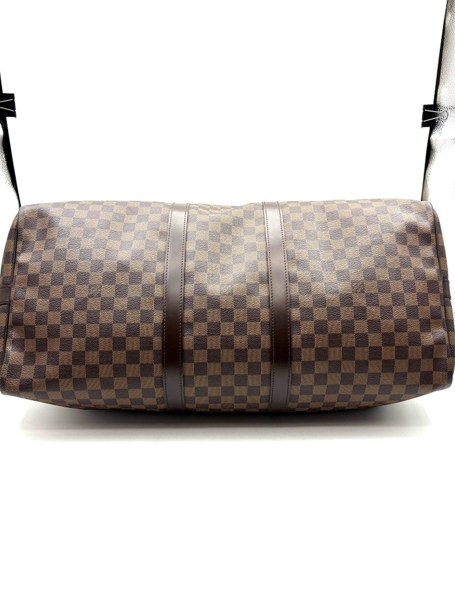 Louis Vuitton - Keepall 55 - Synthetic - Brown - (Large)
