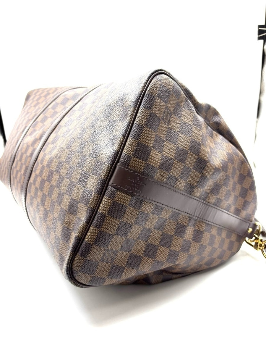 Louis Vuitton - Keepall 55 - Synthetic - Brown - (Large)
